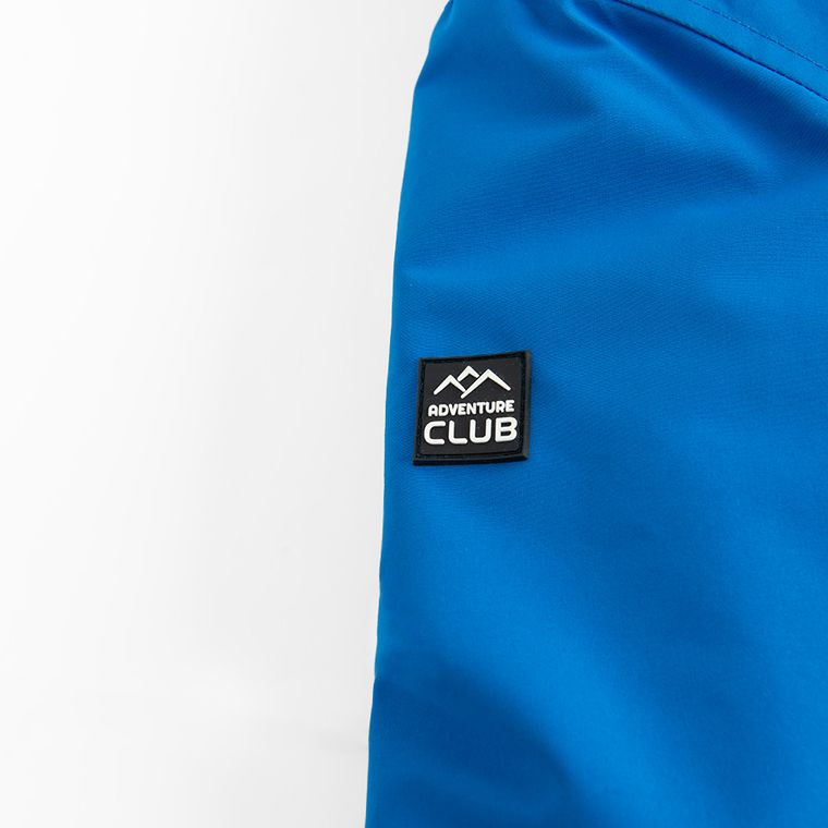 Cool Club, Kurtka narciarska chłopięca z kapturem, ocieplana, niebieska