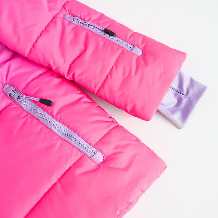 Cool Club, Kurtka narciarska dziewczęca z kapturem, mix