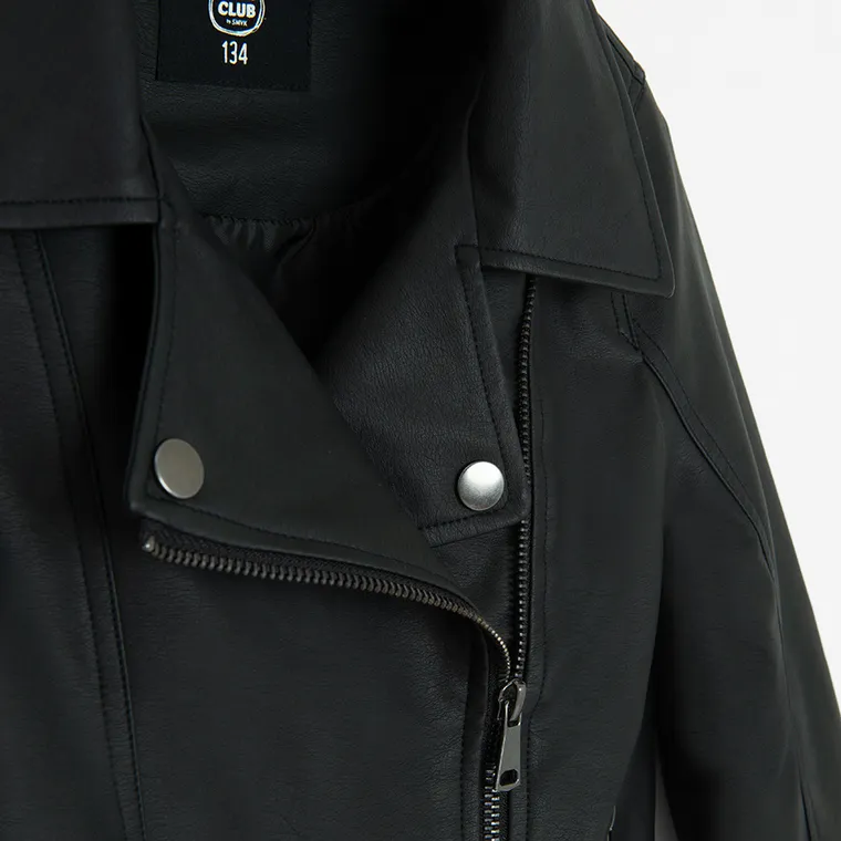 Cool Club, Kurtka ramoneska dziewczęca, czarna