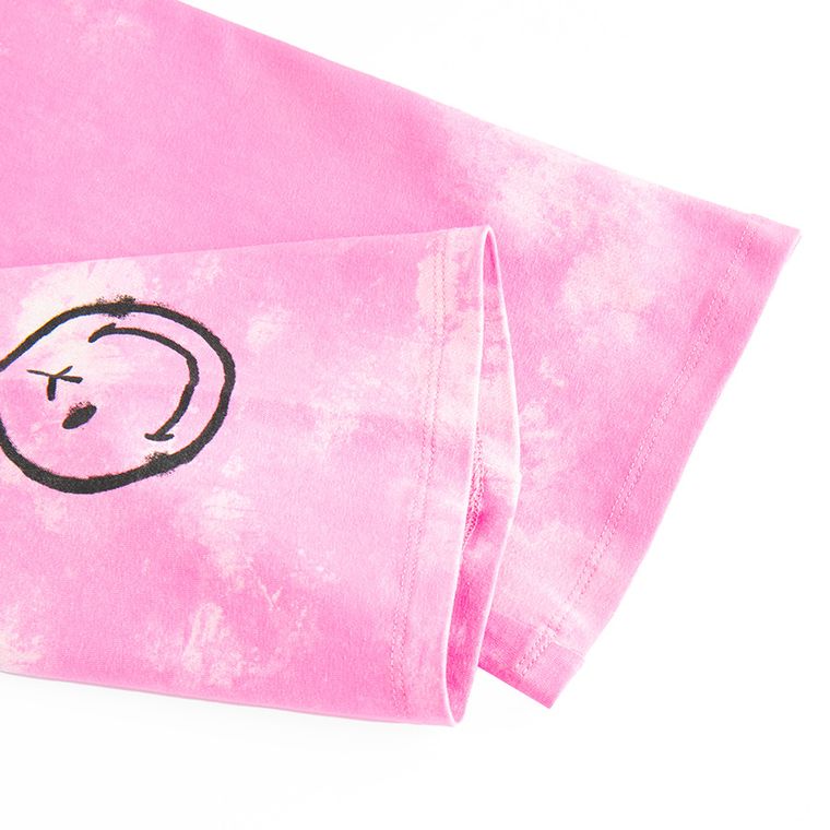 Cool Club, Legginsy dziewczęce, dzwony, różowe, SmileyWorld