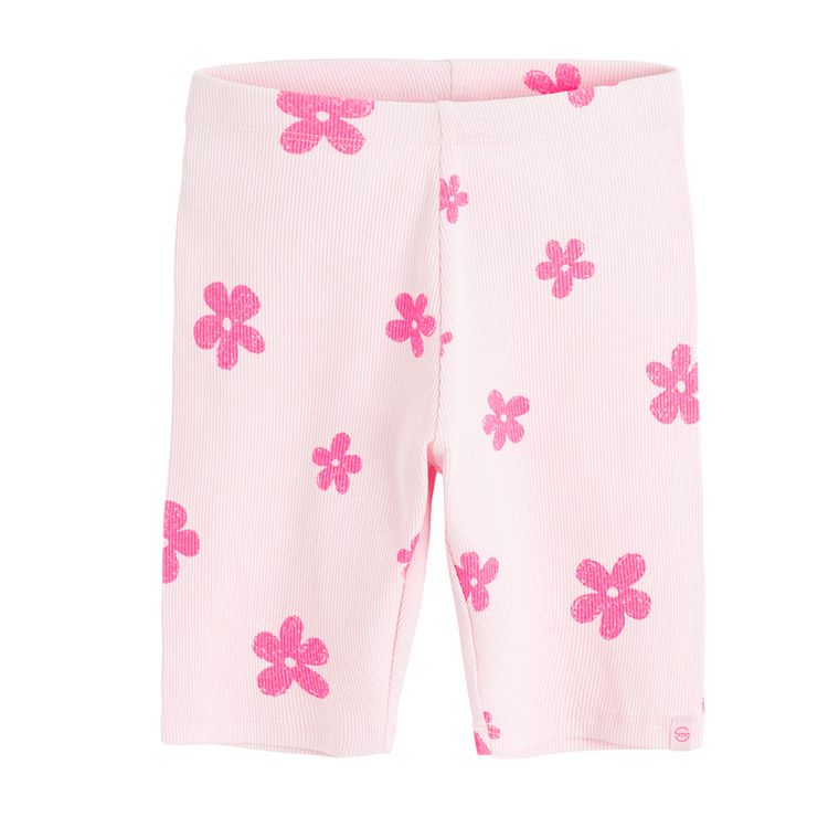 Cool Club, Legginsy dziewczęce, kolarki, prążkowane, mix, zestaw, 4 szt.