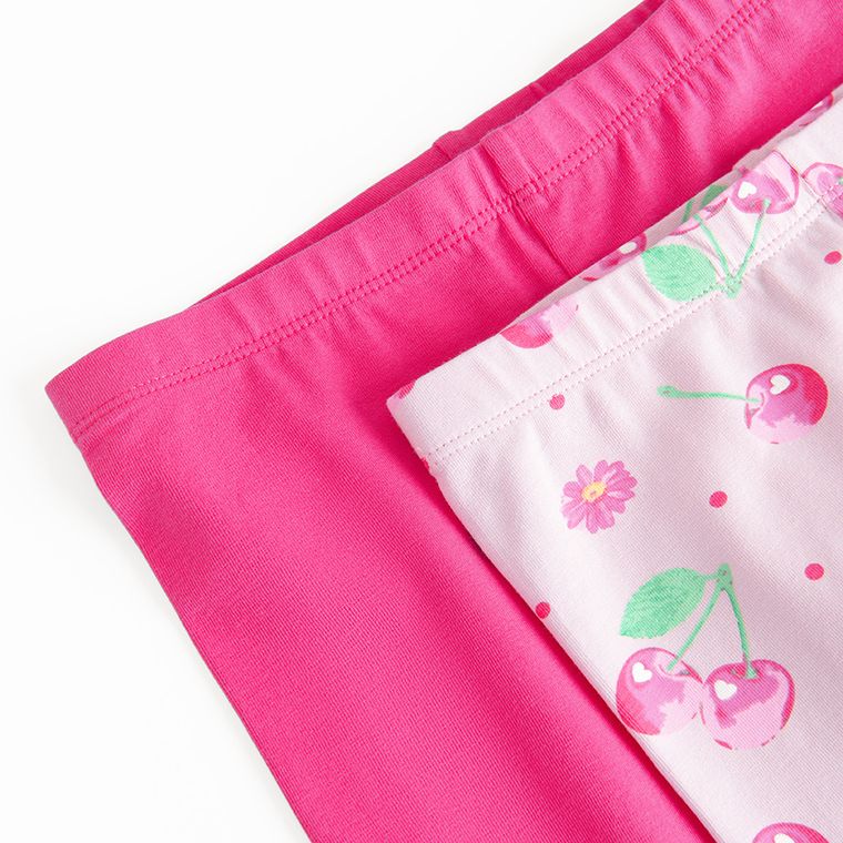 Cool Club, Legginsy dziewczęce, różowe, zestaw, 2 szt.