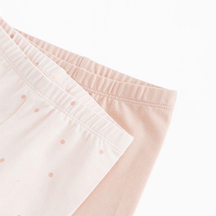 Cool Club, Legginsy dziewczęce, różowe, zestaw, 2 szt.