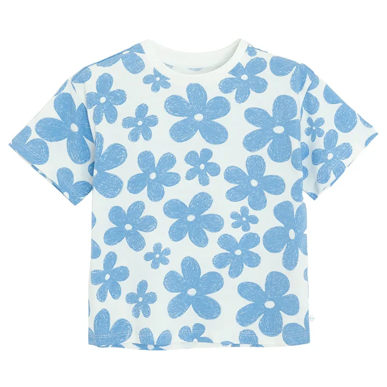 Cool Club, Luźny t-shirt dziewczęcy, mix, zestaw, 5 szt.