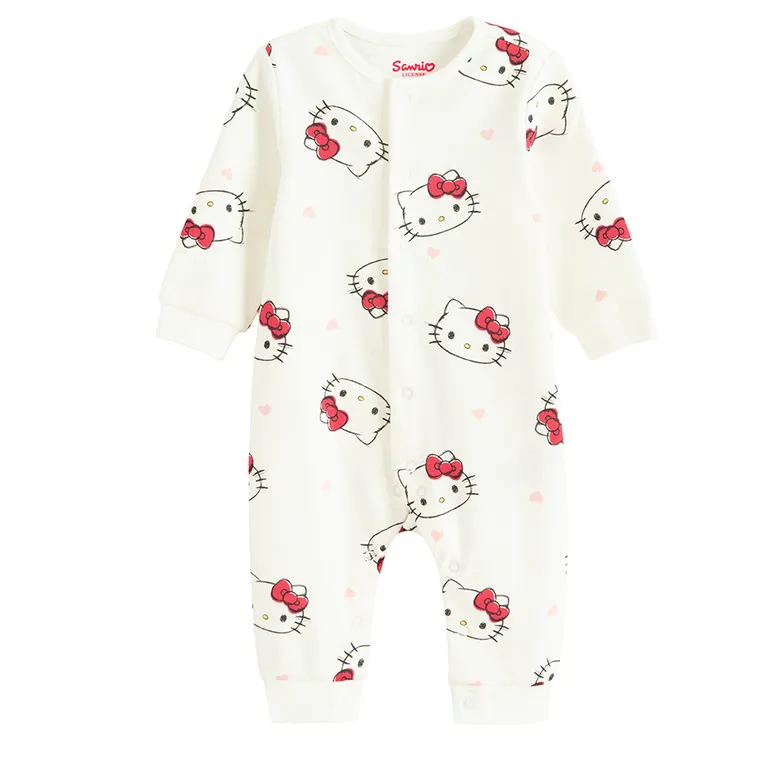 Cool Club, Pajac dziewczęcy, mix, Hello Kitty, zestaw, 2 szt.