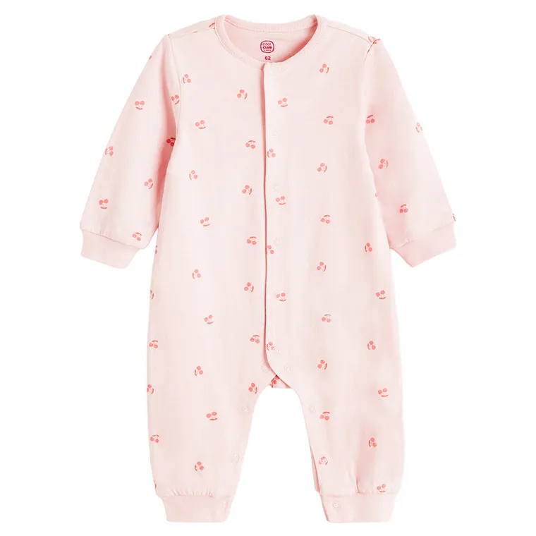 Cool Club, Pajac dziewczęcy, różowy, zestaw, 2 szt.