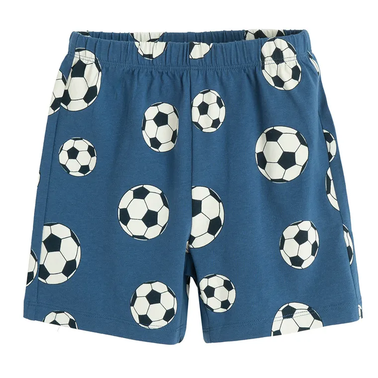 Cool Club, Piżama chłopięca, biało-niebieska