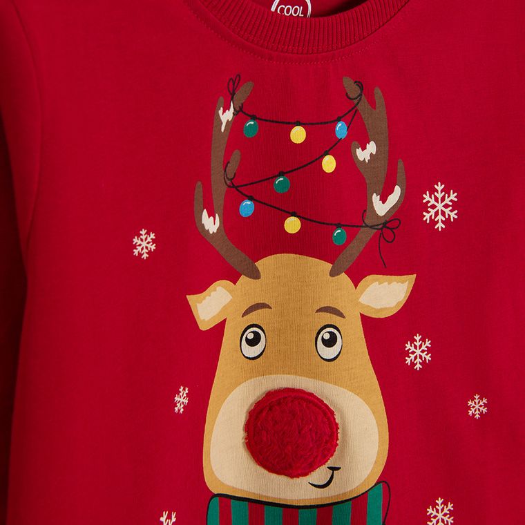 Cool Club, Piżama chłopięca, czerwona