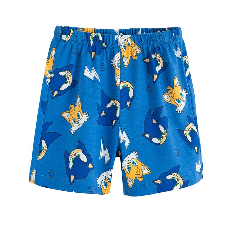 Cool Club, Piżama chłopięca, mix, Sonic the Hedgehog