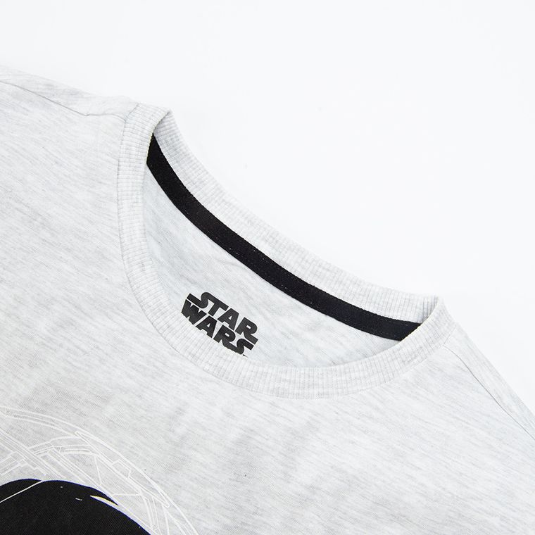 Cool Club, Piżama chłopięca, szaro-czarna, Star Wars