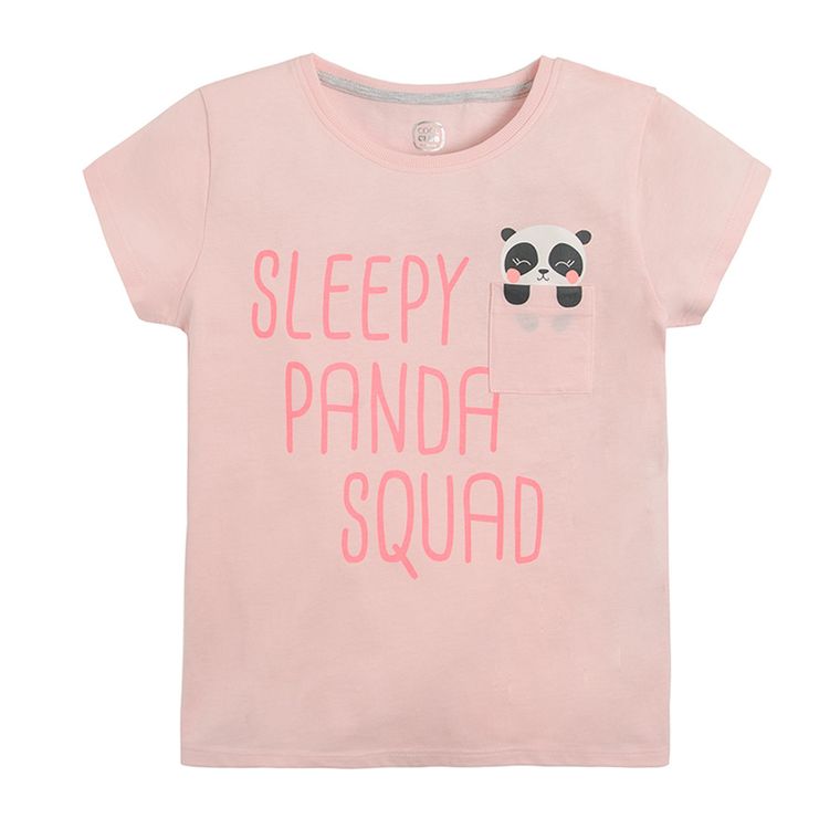 Cool Club, Piżama dziewczęca, mix, Sleepy Panda Squad, zestaw, 2 szt.