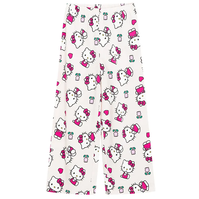 Cool Club, Piżama dziewczęca, różowa, Hello Kitty
