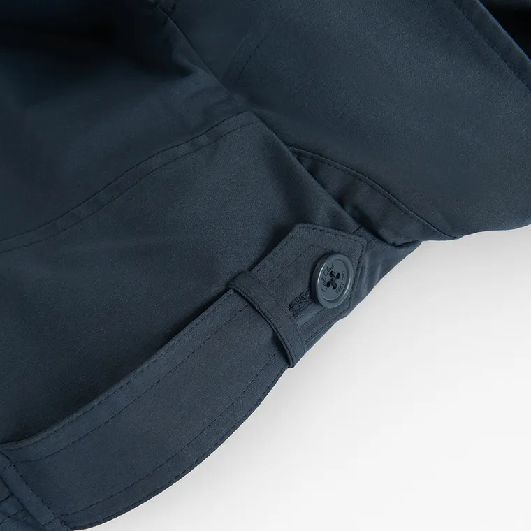 Cool Club, Płaszcz dziewczęcy, cropped, granatowy