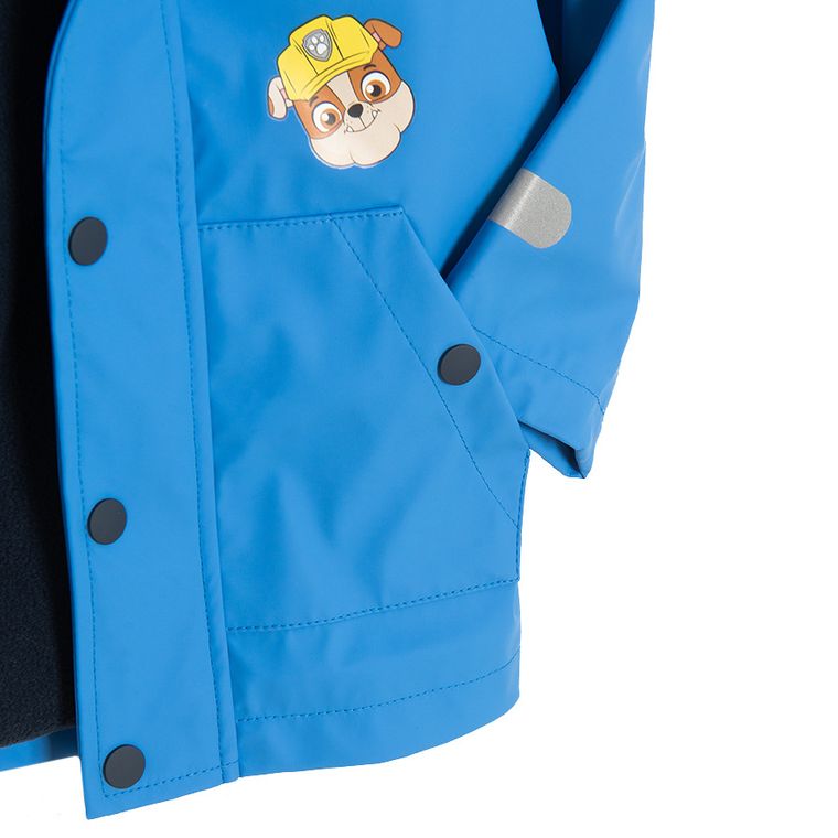 Cool Club, Płaszcz przeciwdeszczowy chłopięcy z kapturem, niebieski, Psi Patrol