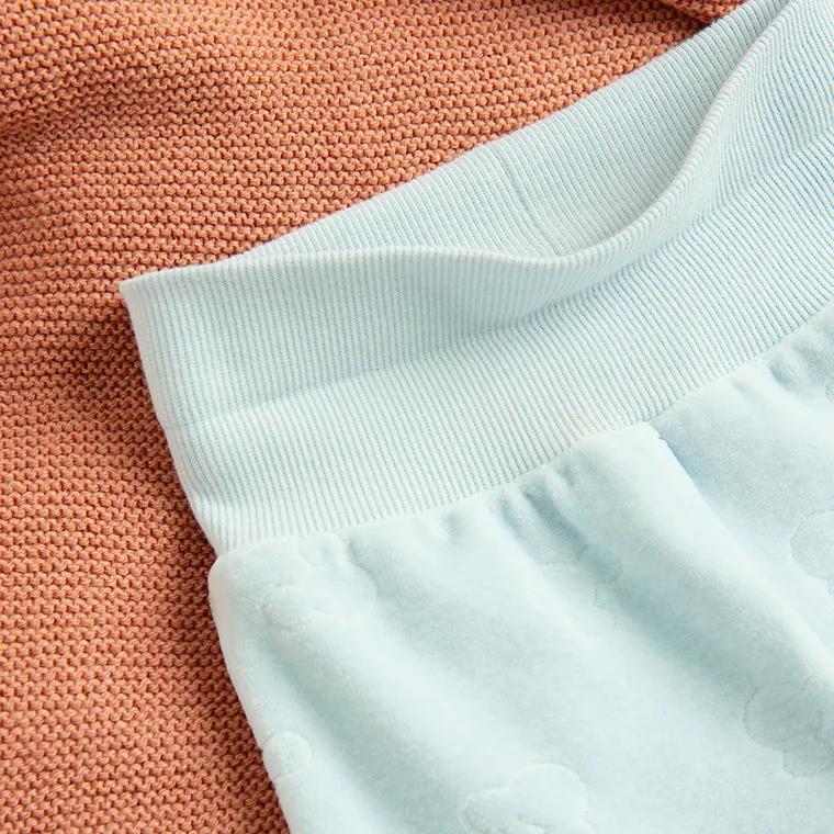 Cool Club, Półśpiochy chłopięce, welurowe, niebieskie, Klub przyjaciół Myszki Mickey