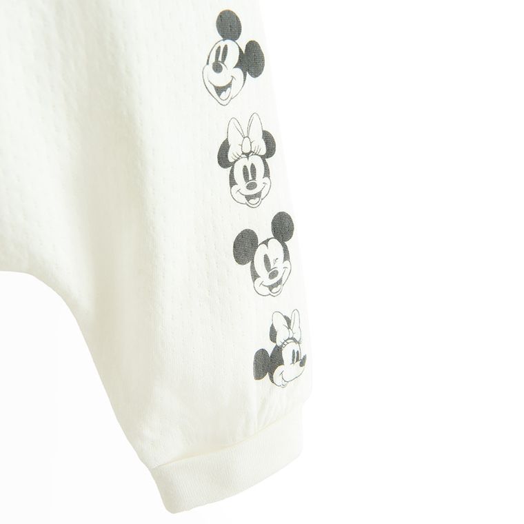 Cool Club, Półśpiochy dziewczęce, ecru, Klub przyjaciół Myszki Mickey, zestaw, 2 szt.