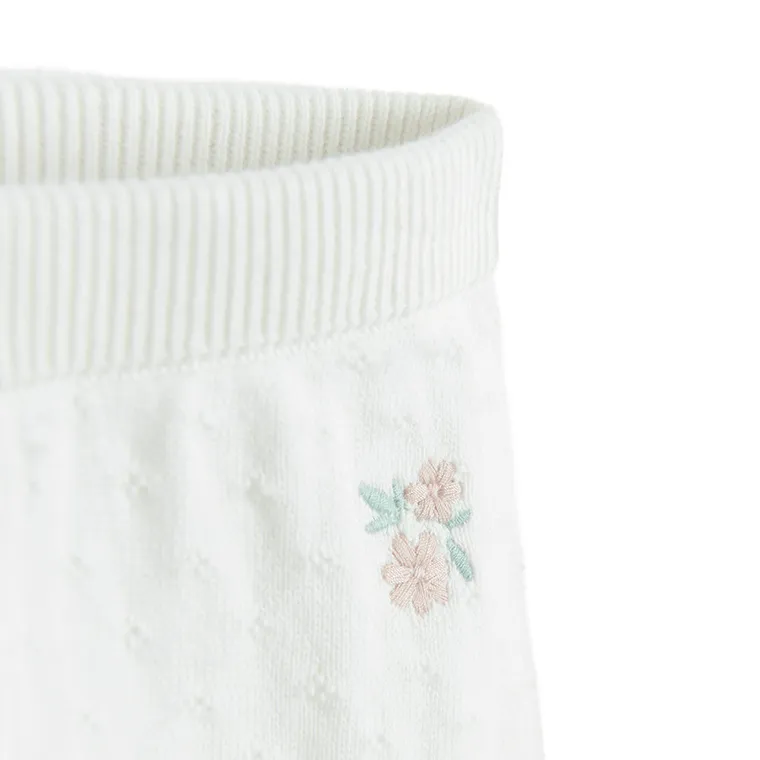 Cool Club, Półśpiochy dziewczęce, sweterkowe, białe