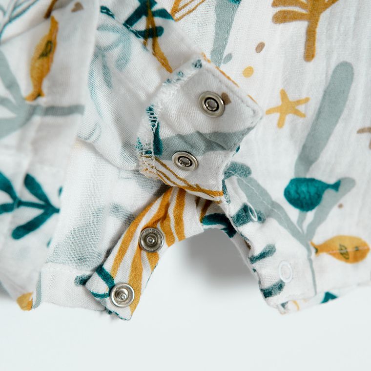 Cool Club, Rampers dziewczęcy, ecru