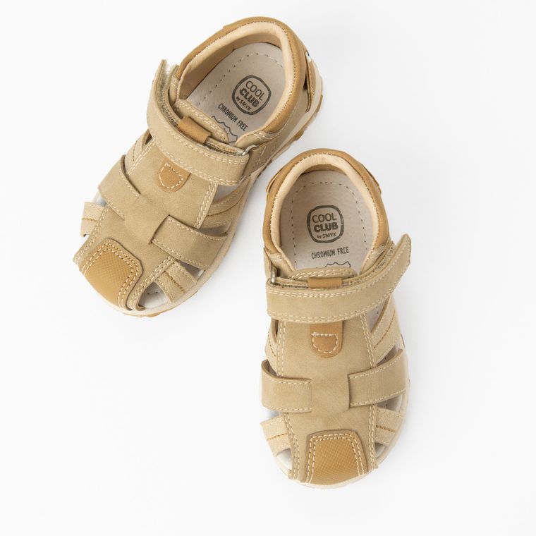 Cool Club, Sandały chłopięce, brązowe, Zdrowa Stopa