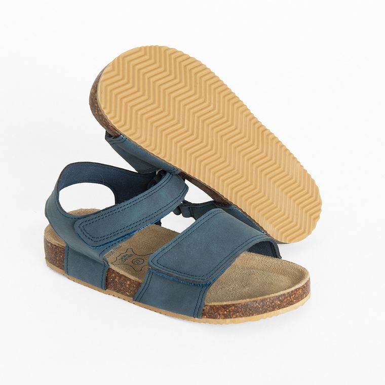 Cool Club, Sandały chłopięce, granatowe, skórzana wkładka