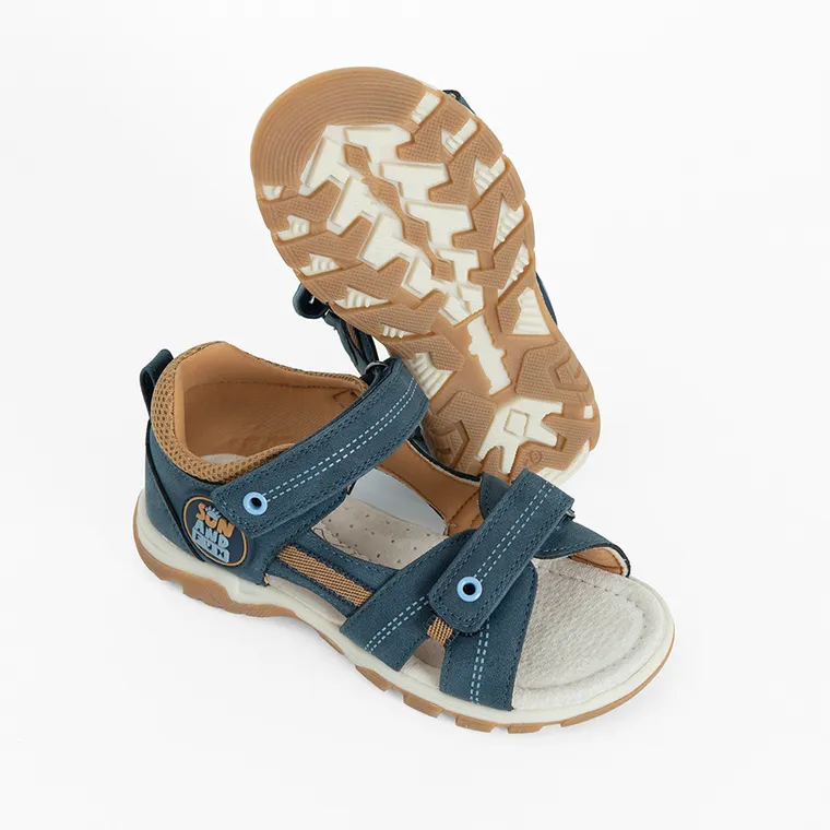 Cool Club, Sandały chłopięce, granatowe, Zdrowa Stopa