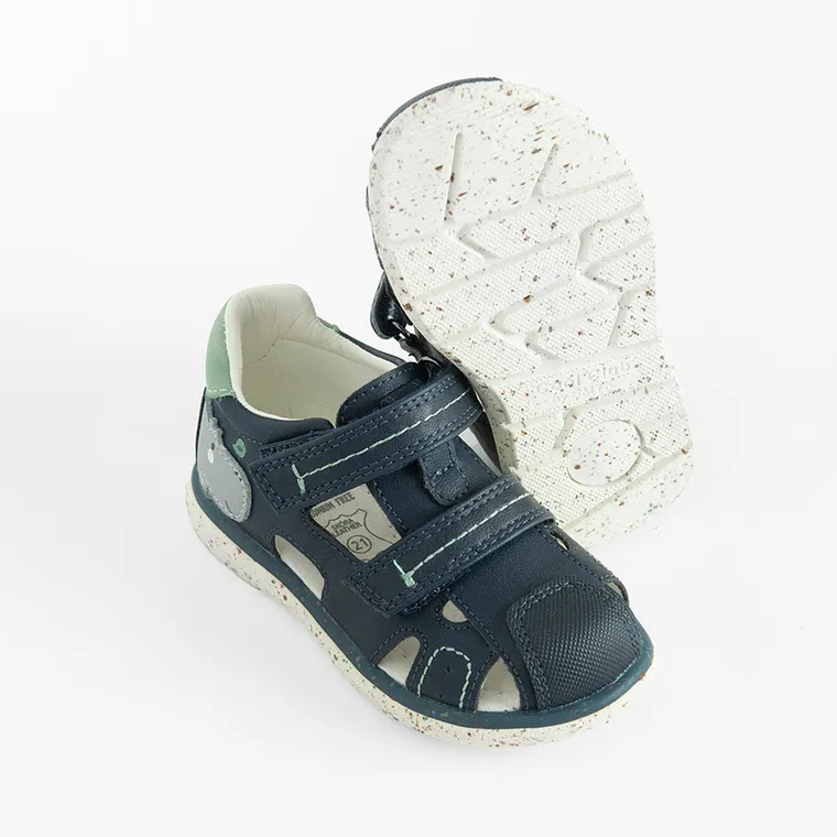 Cool Club, Sandały chłopięce, pachnące, granatowe, Zdrowa Stopa