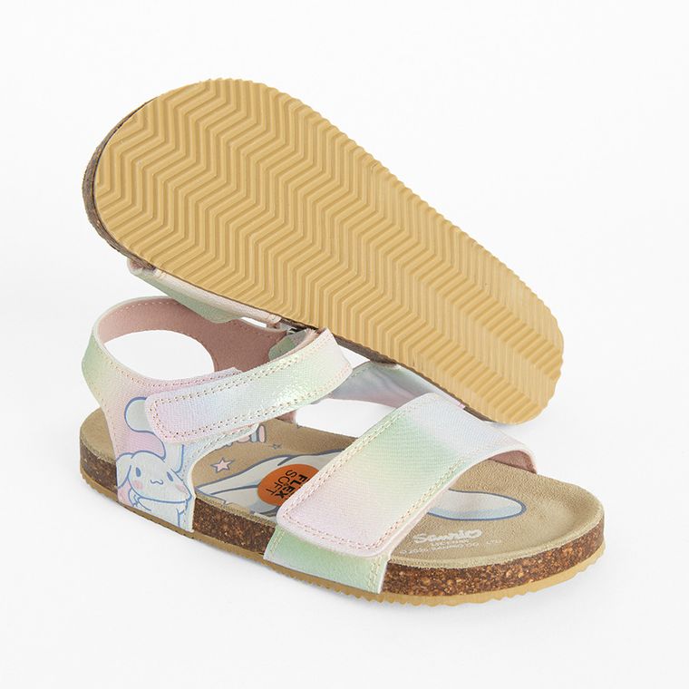 Cool Club, Sandały dziewczęce, mix, skórzana wkładka, Hello Kitty and Friends