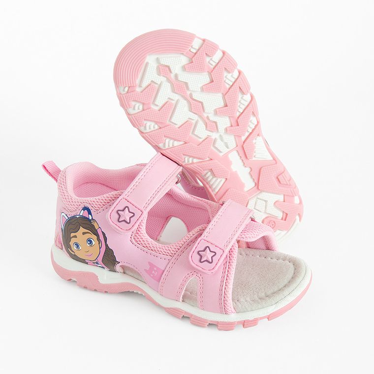 Cool Club, Sandały dziewczęce, pachnące, różowe, Zdrowa Stopa, Koci Domek Gabi