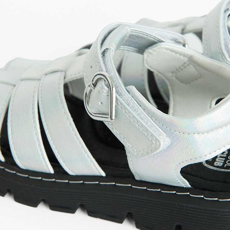 Cool Club, Sandały dziewczęce, srebrne