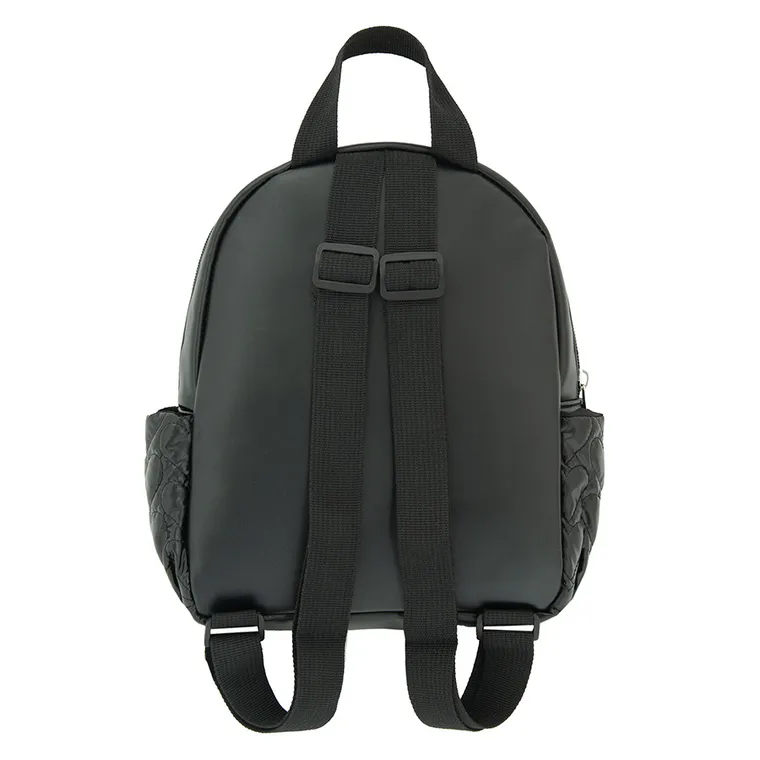 Cool Club, Serduszka, plecak z breloczkiem, czarny