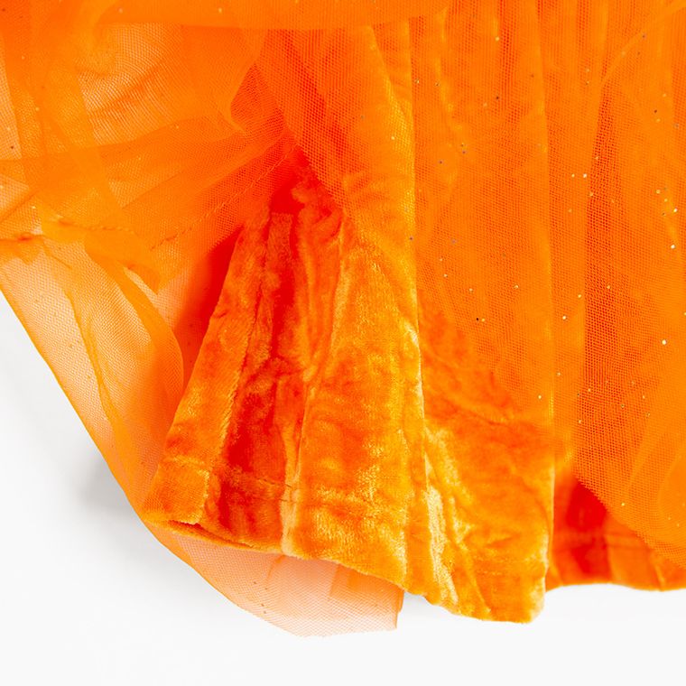 Cool Club, Spódnica dziewczęca, welurowa, pomarańczowa