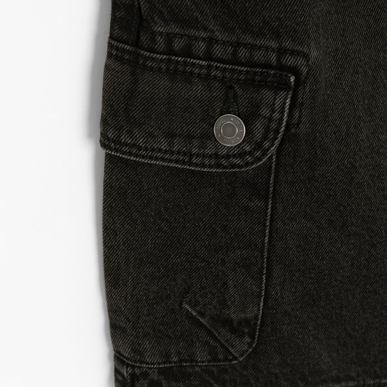 Cool Club, Spódnica jeansowa dziewczęca, czarna