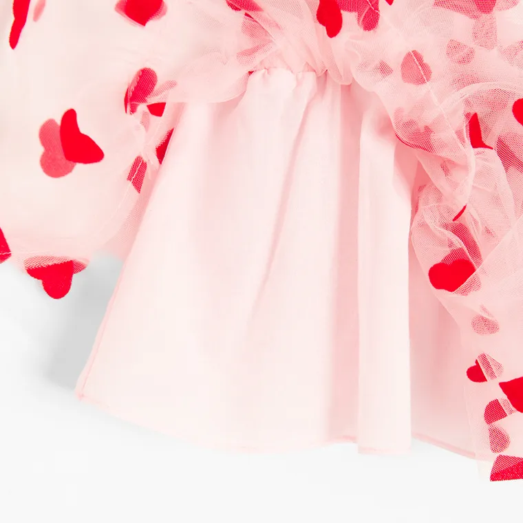 Cool Club, Spódnica ogrodniczka dziewczęca, różowa