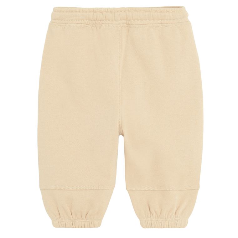 Cool Club, Spodnie dresowe chłopięce, beżowe
