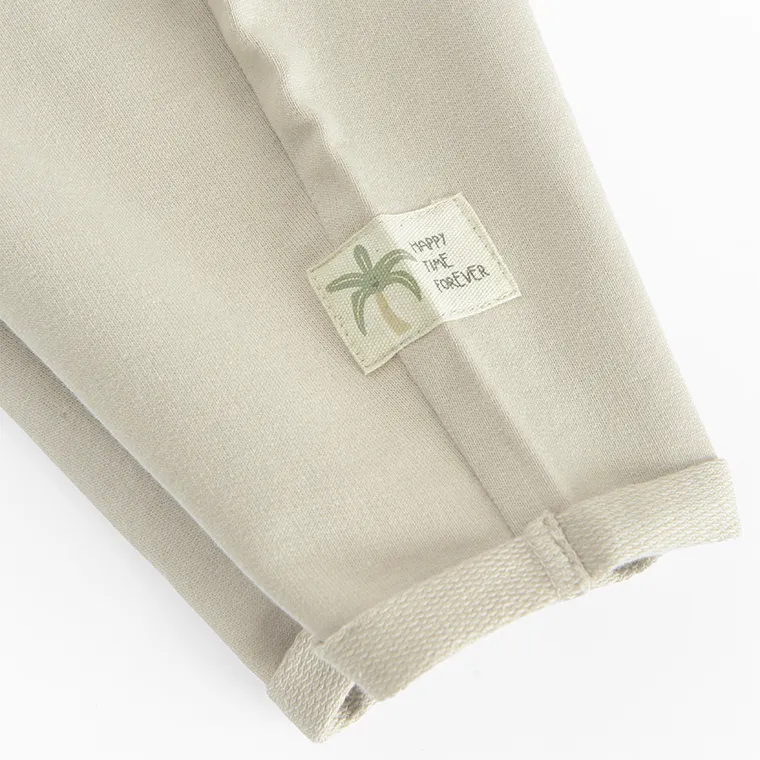 Cool Club, Spodnie dresowe chłopięce, beżowe