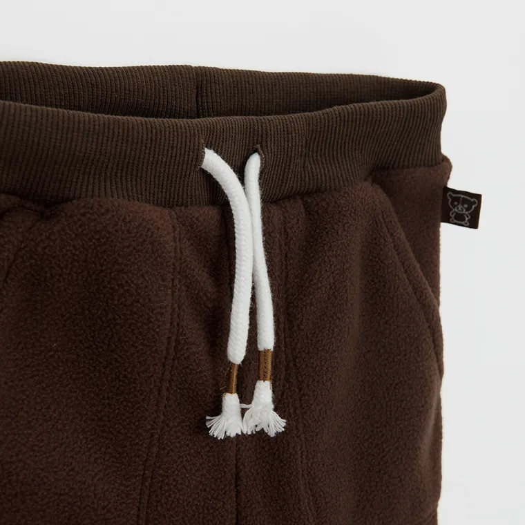 Cool Club, Spodnie dresowe chłopięce, brązowe