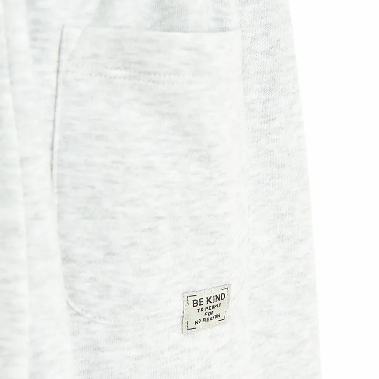 Cool Club, Spodnie dresowe chłopięce, loose, szare