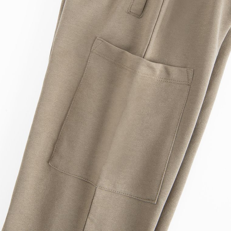 Cool Club, Spodnie dresowe chłopięce, relaxed, brązowe