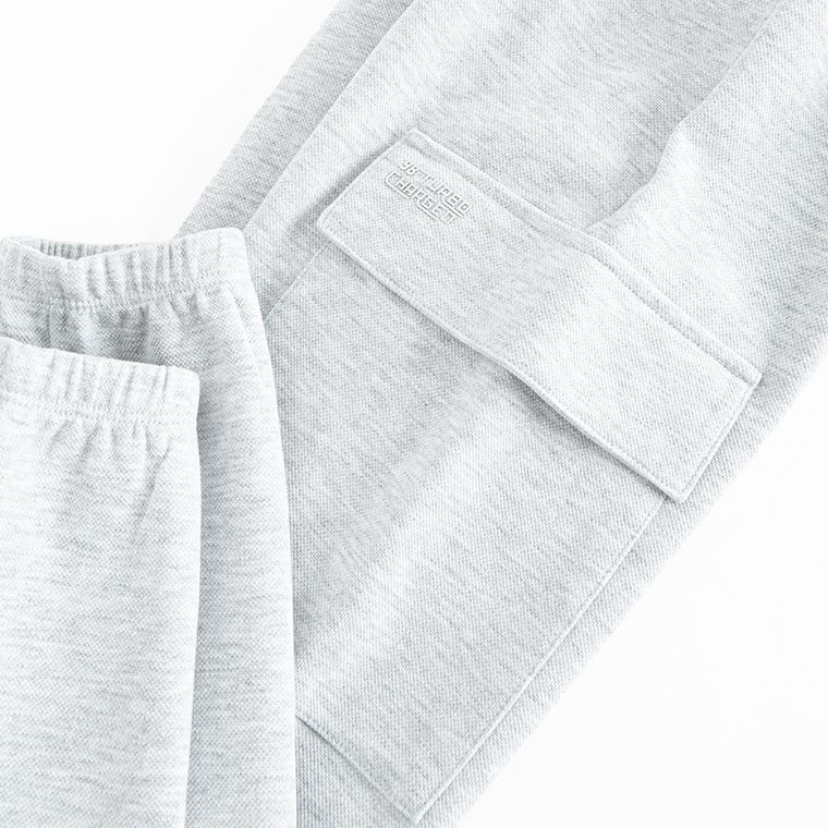 Cool Club, Spodnie dresowe chłopięce, relaxed, szare