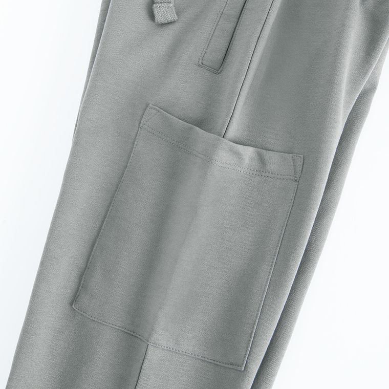 Cool Club, Spodnie dresowe chłopięce, relaxed, szare