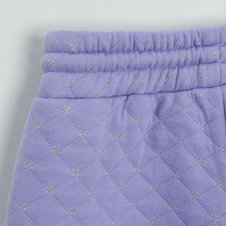 Cool Club, Spodnie dresowe dziewczęce, fioletowe