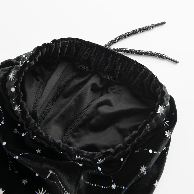 Cool Club, Spodnie dresowe dziewczęce, flare, welurowe, czarne