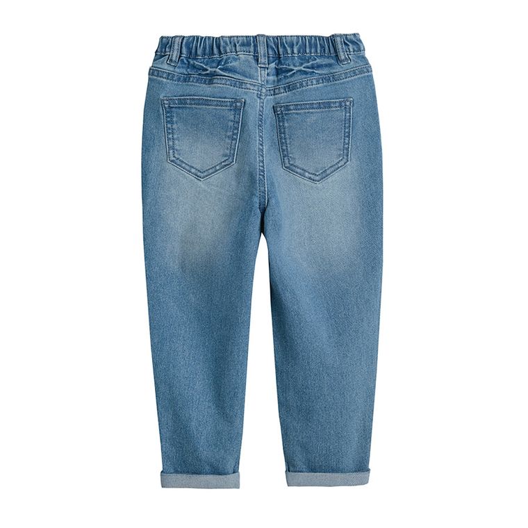 Cool Club, Spodnie jeansowe dziewczęce, mom fit, denim