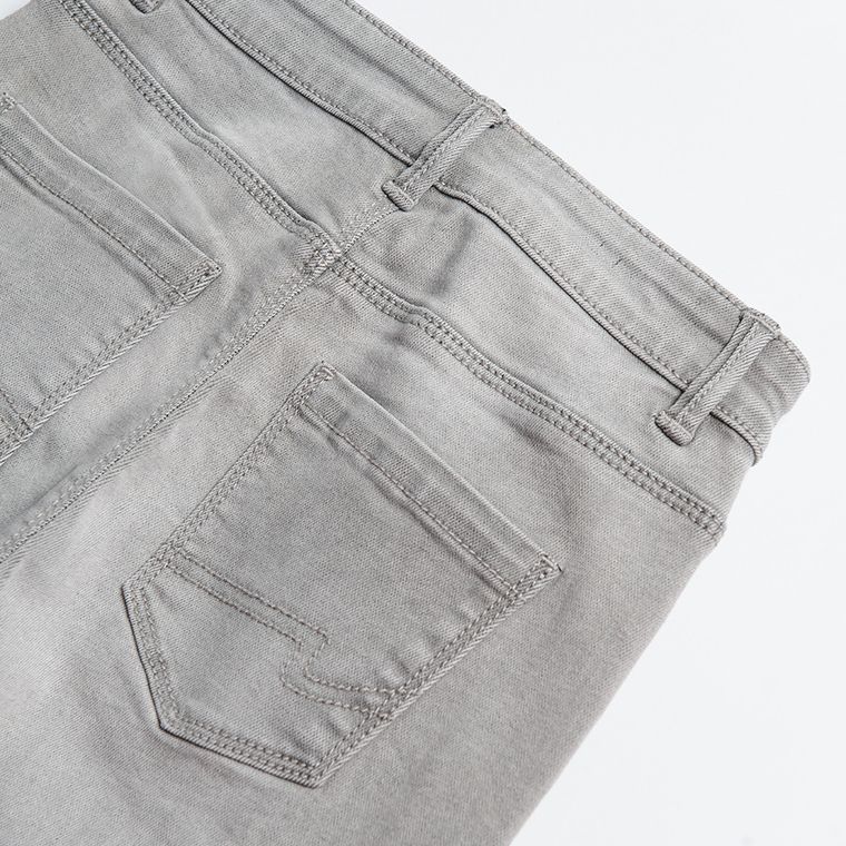 Cool Club, Spodnie jeansowe dziewczęce, slim fit, jasnoszare