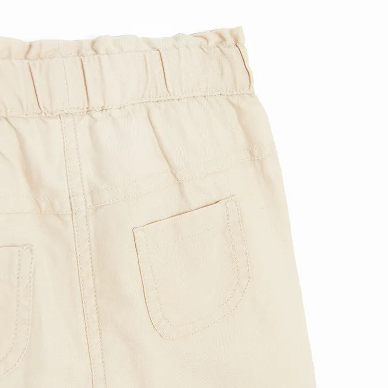 Cool Club, Spodnie materiałowe, beżowe