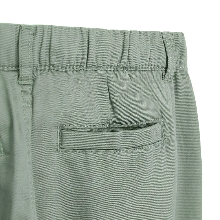 Cool Club, Spodnie materiałowe chłopięce, loose, khaki