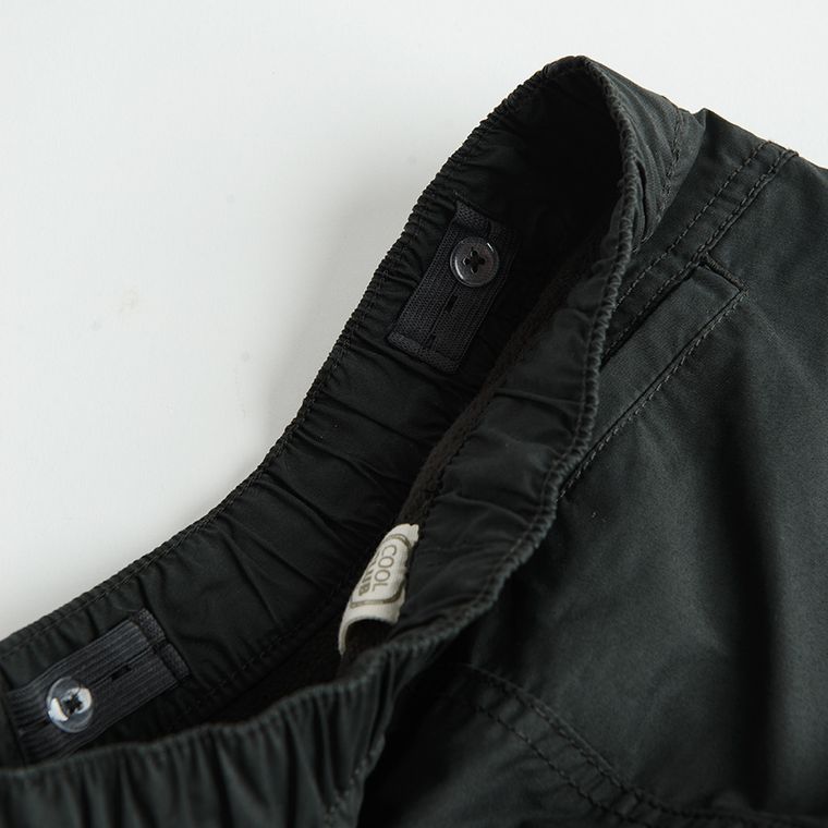 Cool Club, Spodnie materiałowe chłopięce, ocieplane, ciemnoszare