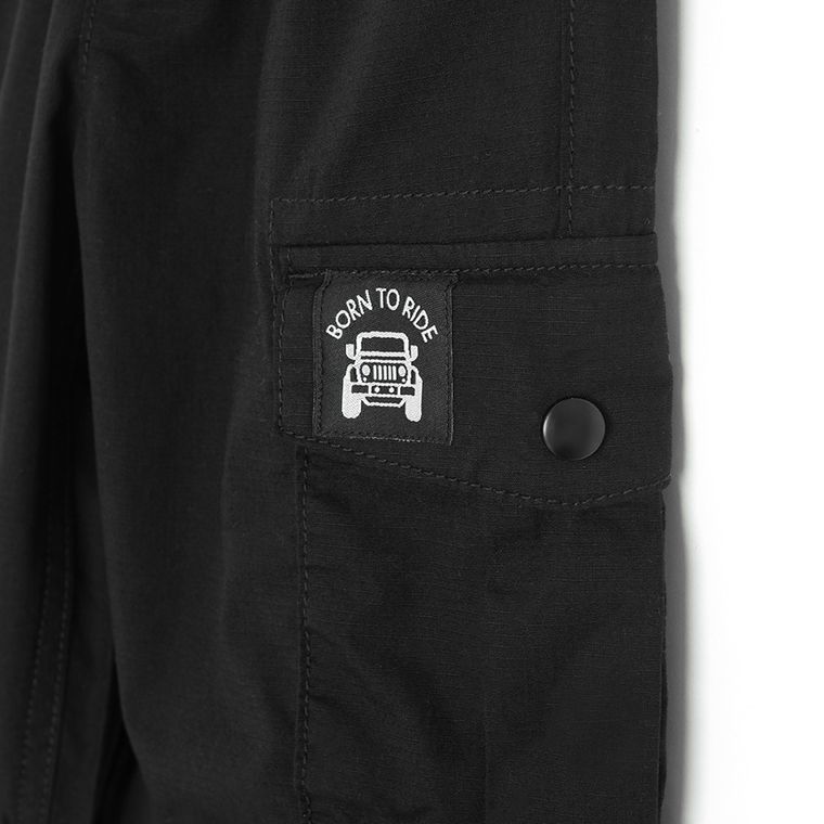 Cool Club, Spodnie materiałowe chłopięce, odpinane nogawki, czarne