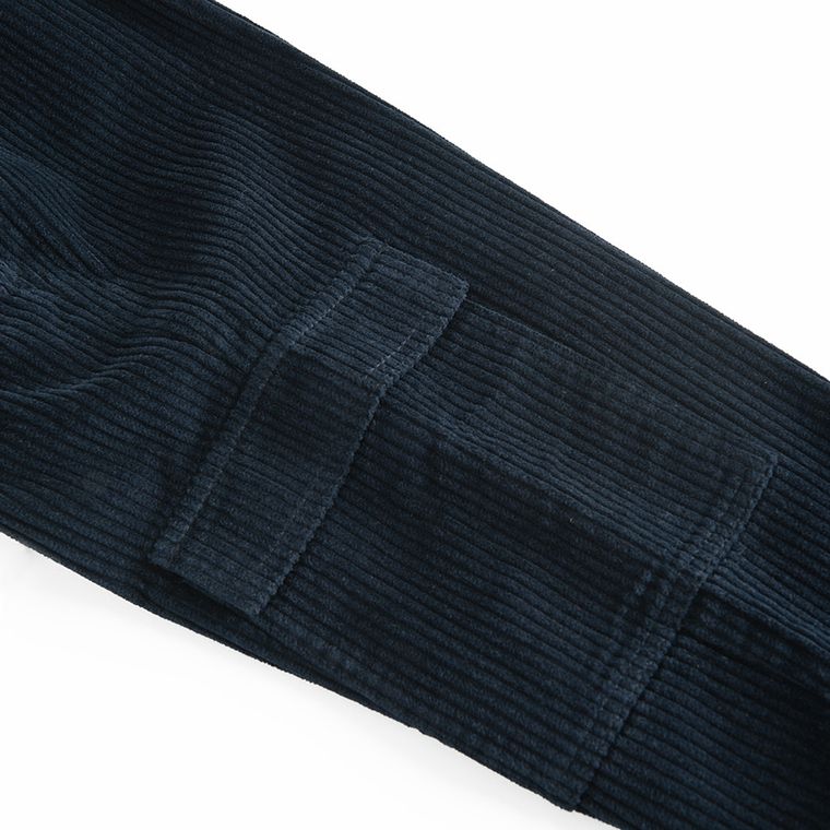 Cool Club, Spodnie materiałowe chłopięce, sztruksowe, szare