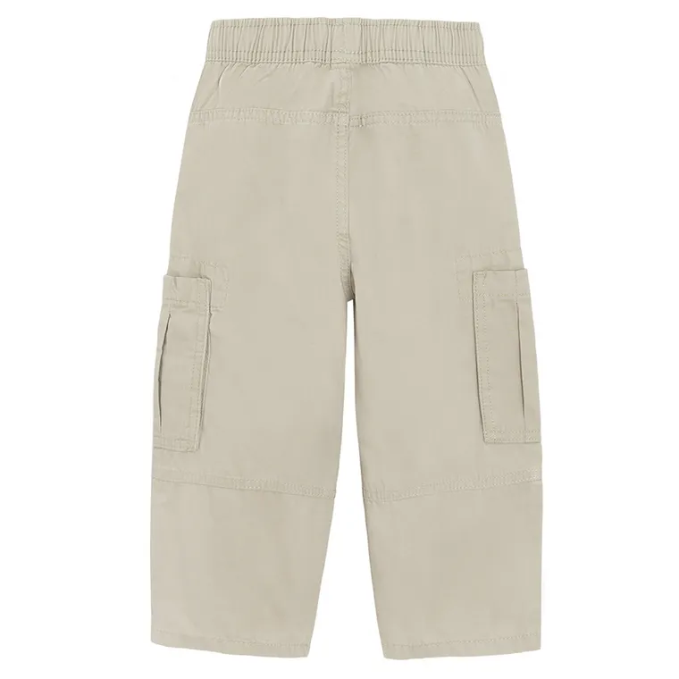 Cool Club, Spodnie materiałowe chłopięce, wide leg, beżowe